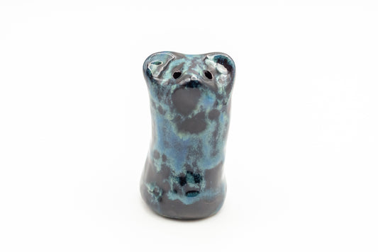 Desk Pet - Cheerful Miniature Friend - Black and Blue